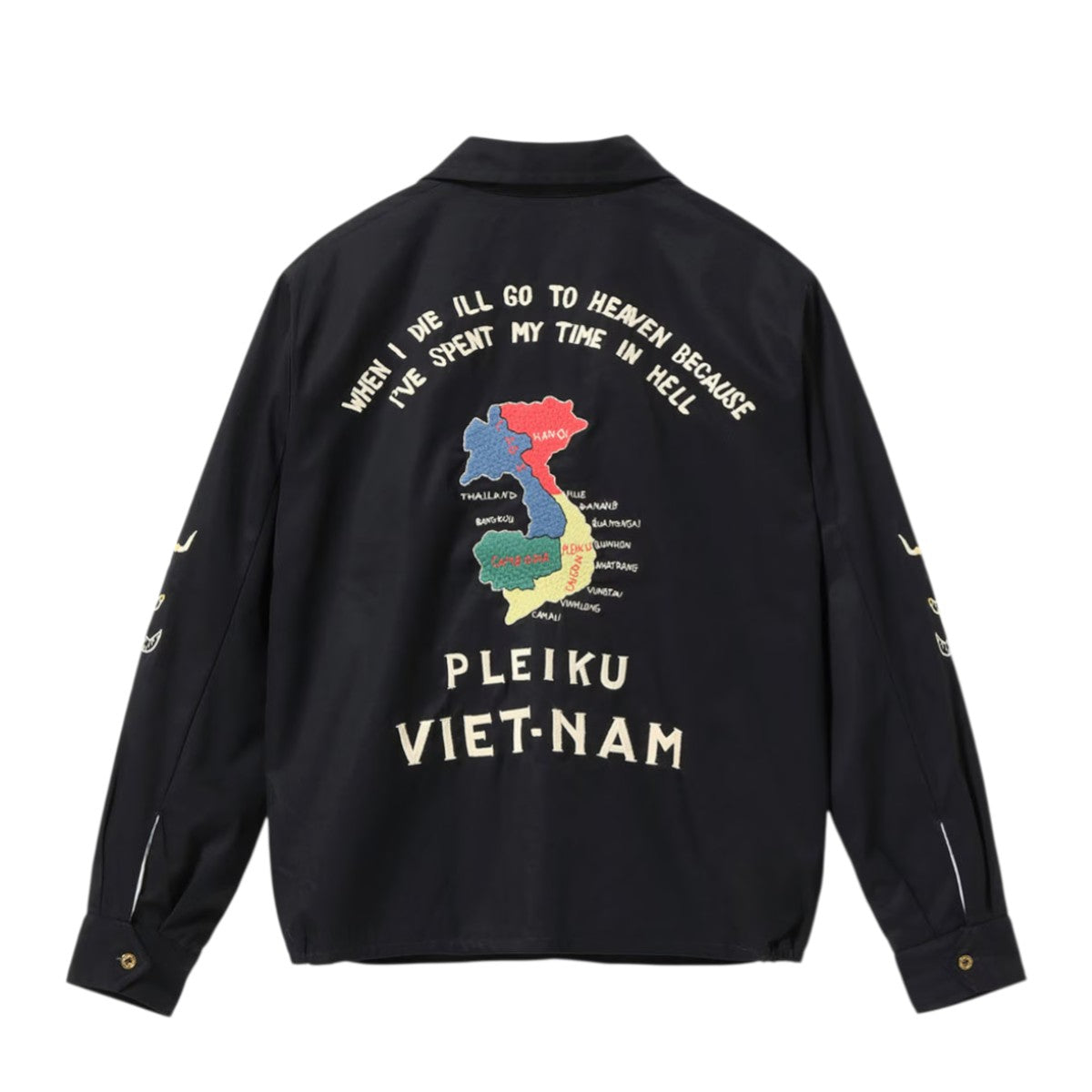 テーラー東洋 ベトナムジャケット TT15892 VIETNAM MAP プレイク