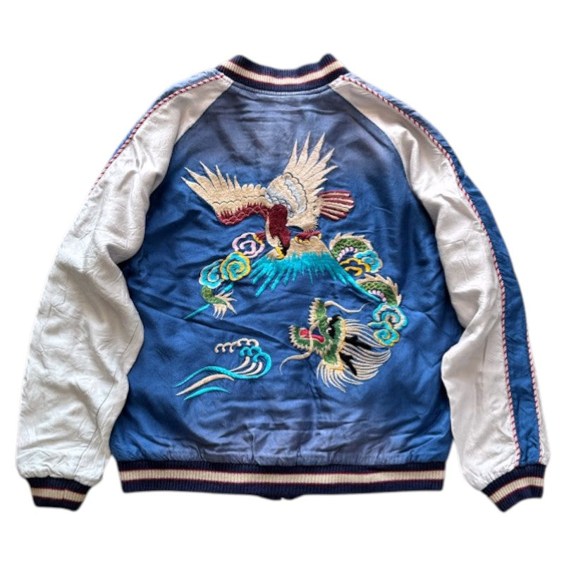 超希少デッドストック！テーラー東洋 スカジャン スーベニア 沖縄 テーラー東洋 / Mid 1950s Style Acetate Souvenir Jacket “EAGLE