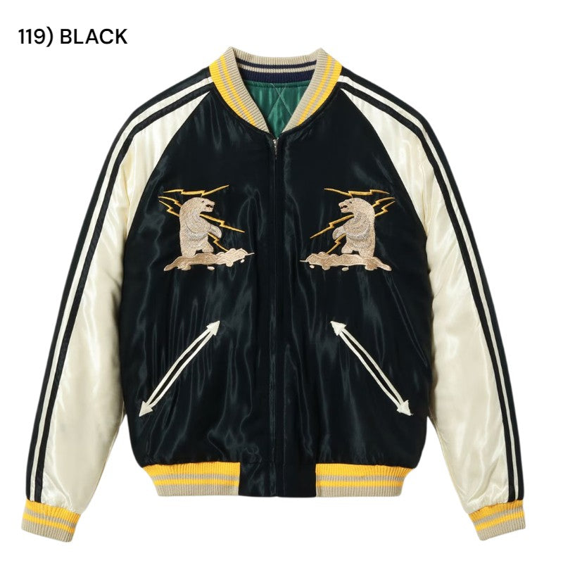テーラー東洋 スーベニアジャケット スカジャン TT15973-119 MOOSE × ALASKAN EAGLE アラスカジャンキルトスカ
