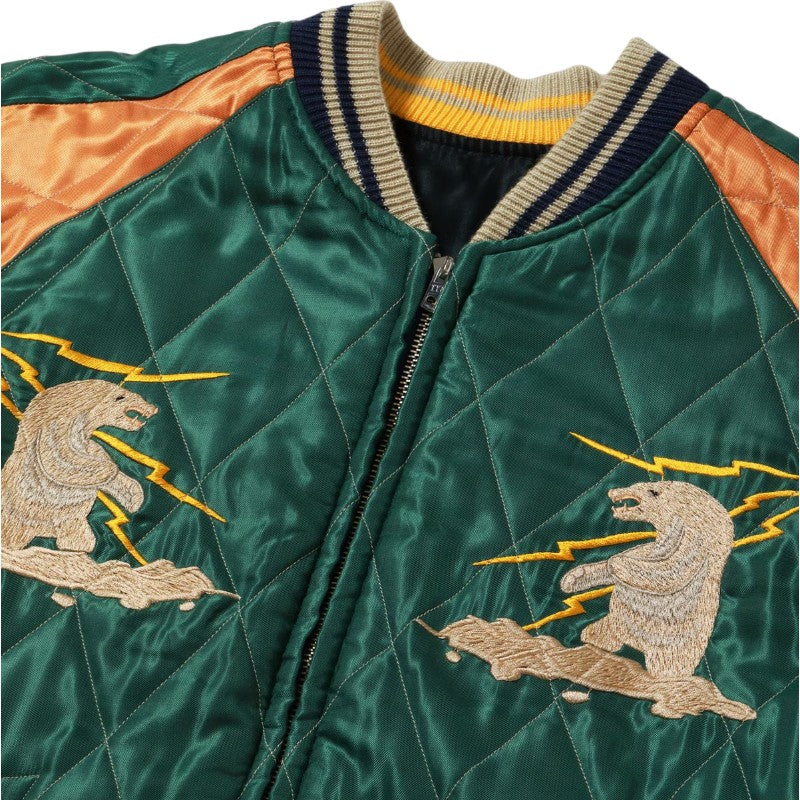 テーラー東洋 スーベニアジャケット スカジャン TT15973-119 MOOSE × ALASKAN EAGLE アラスカジャンキルトスカ