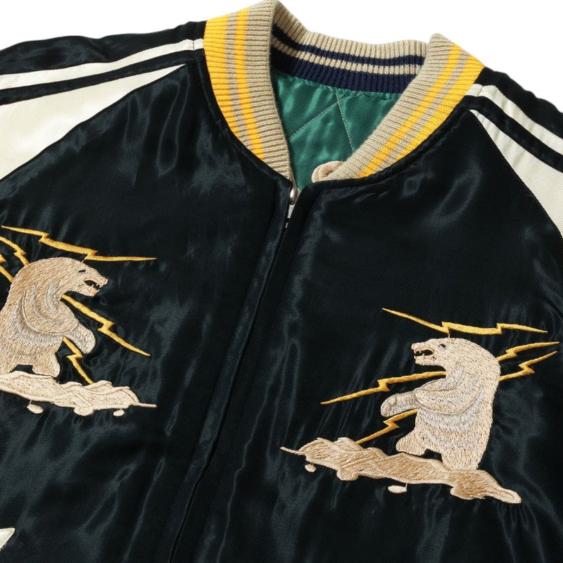 テーラー東洋 スーベニアジャケット スカジャン TT15973-119 MOOSE × ALASKAN EAGLE アラスカジャンキルトスカ