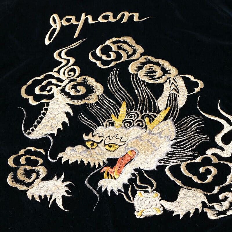 TAILOR TOYO TT15974-128 WHITE DRAGON × JAPAN MAP ネイビー 詳細