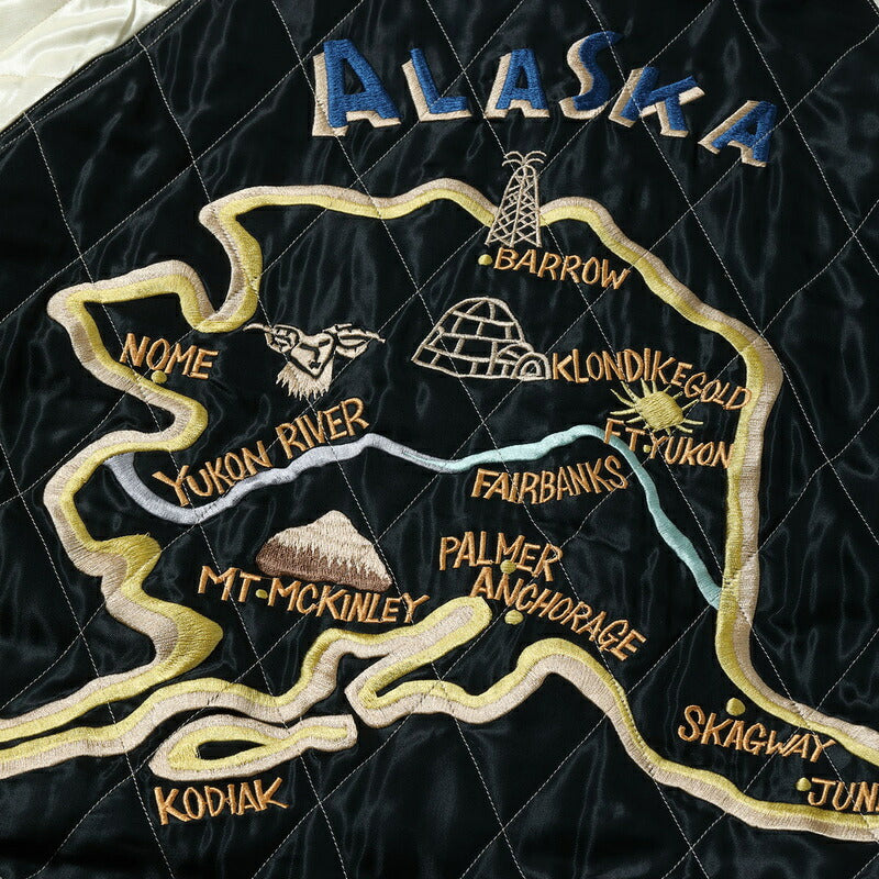 TAILOR TOYO TT15974-145 POLAR BEAR × ALASKA MAP グリーン 詳細