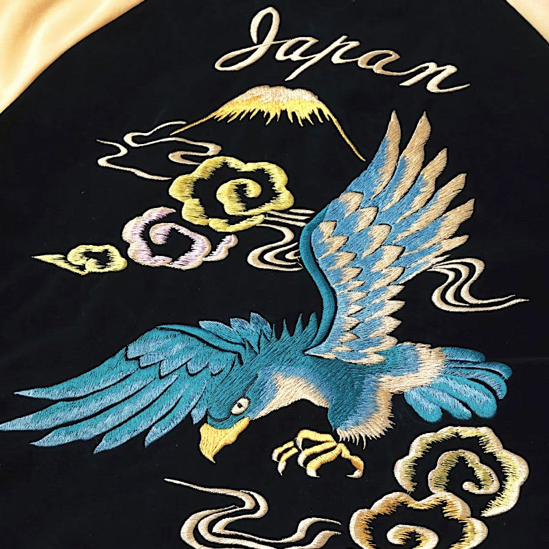 テーラー東洋 スーベニアジャケット スカジャンTT15975-128 BLUE EAGLE