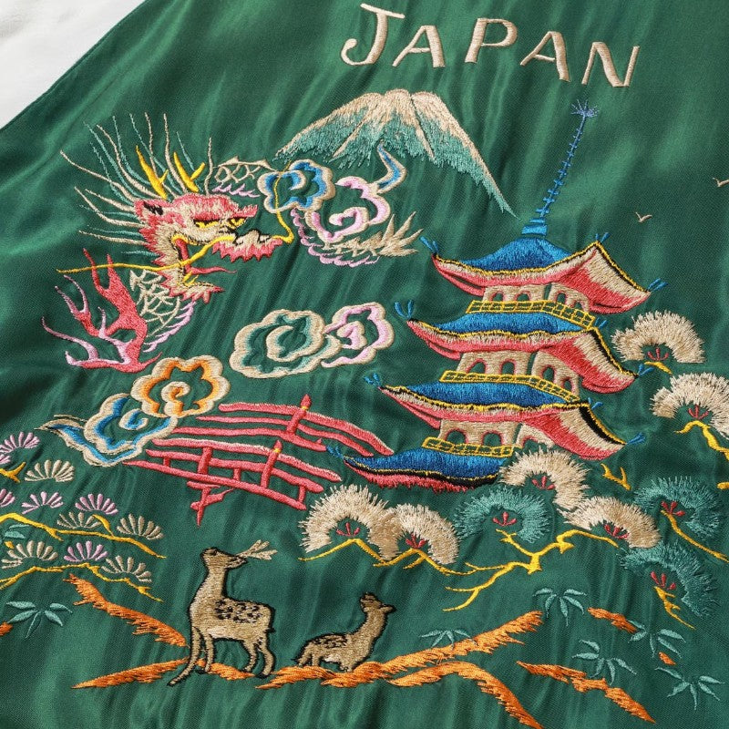 テーラー東洋 スーベニアジャケット スカジャン TT15982-145 LANDSCAPE × EAGLE (AGING MODEL)