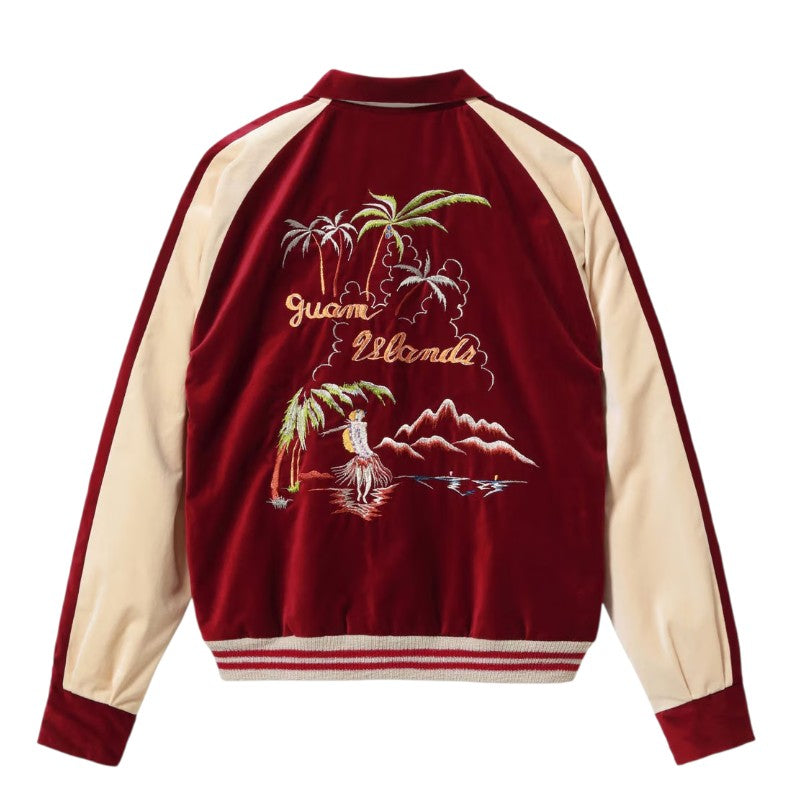 テーラー東洋 スカジャン 港商 TT16010-170  KOSHO&Co. Special Edition GUAM ISLANDS × SEAHORSE