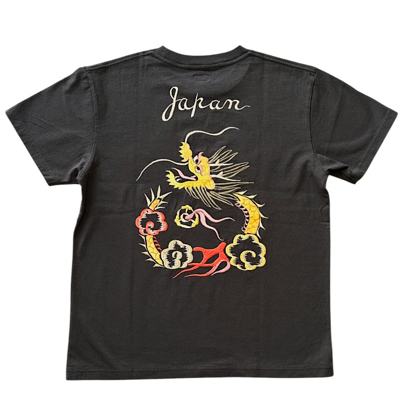TAILOR TOYO テーラー東洋  TT79744 スカ Tシャツ DRAGON 龍 スカT