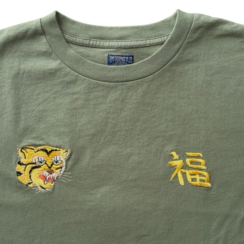 TAILOR TOYO テーラー東洋  TT79744 TT79745 ベトジャン Tシャツ 福 虎 ベトT