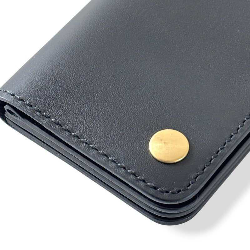 サムライクラフト トラッカーズウォレット ブラック （金具：真鍮色）-A-1カスタム-