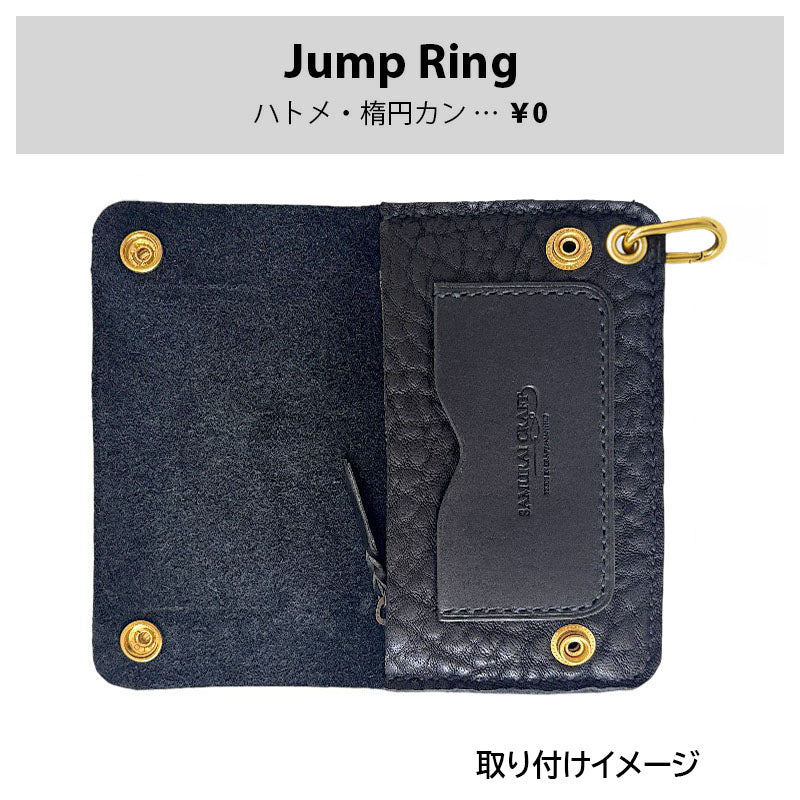 サムライクラフト ミドルサイズ トラッカーウォレット アメリカン
