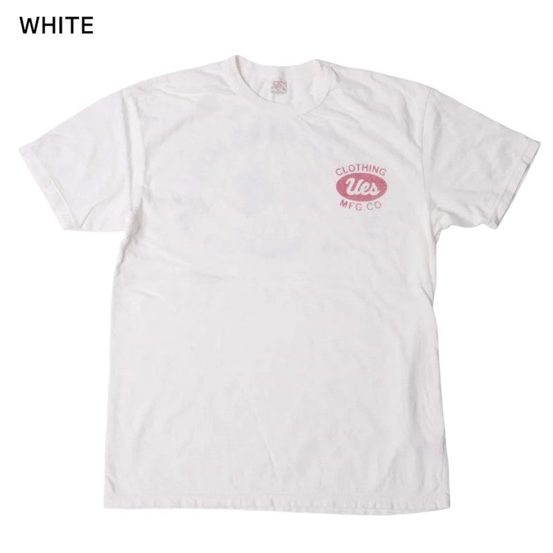 UES ウエス  652605 WASH & WEAR Tシャツ 多色 プリントT