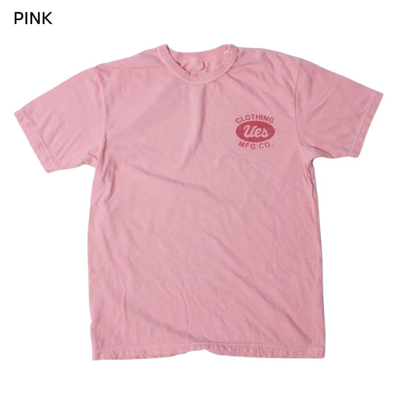 UES ウエス  652605 WASH & WEAR Tシャツ 多色 プリントT