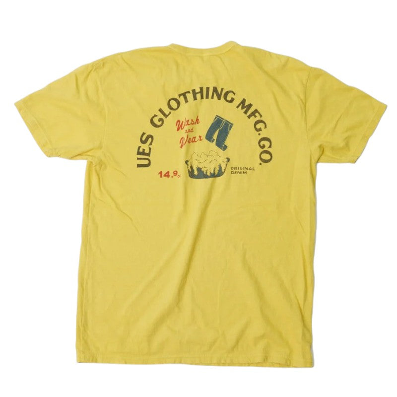 UES ウエス  652605 WASH & WEAR Tシャツ 多色 プリントT
