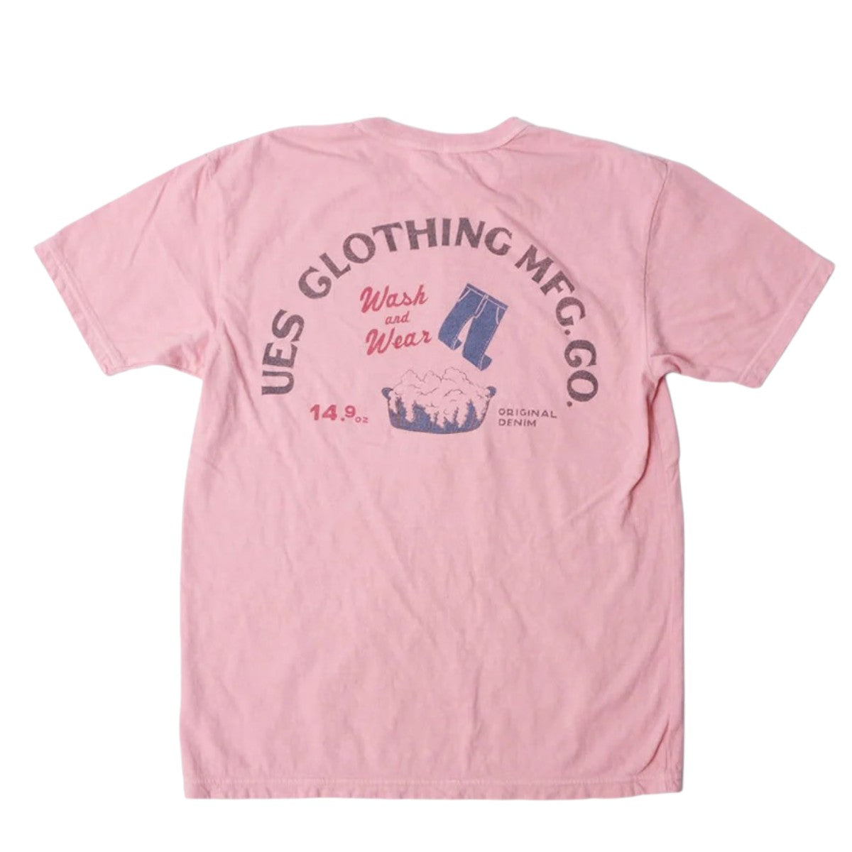 UES ウエス  652605 WASH & WEAR Tシャツ 多色 プリントT