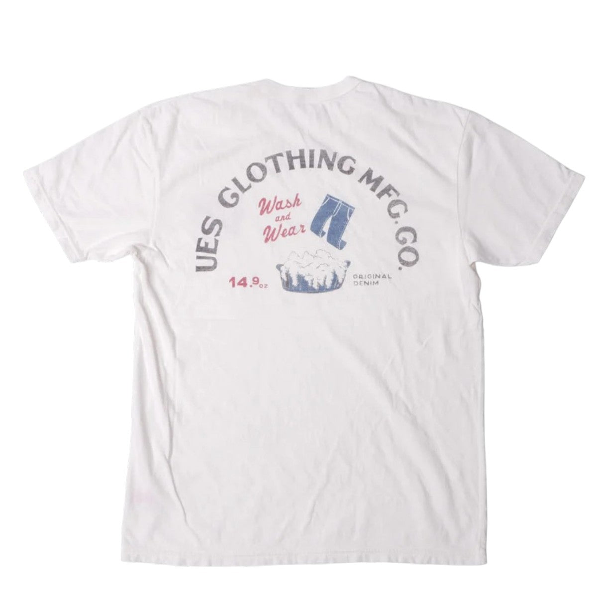 UES ウエス  652605 WASH & WEAR Tシャツ 多色 プリントT