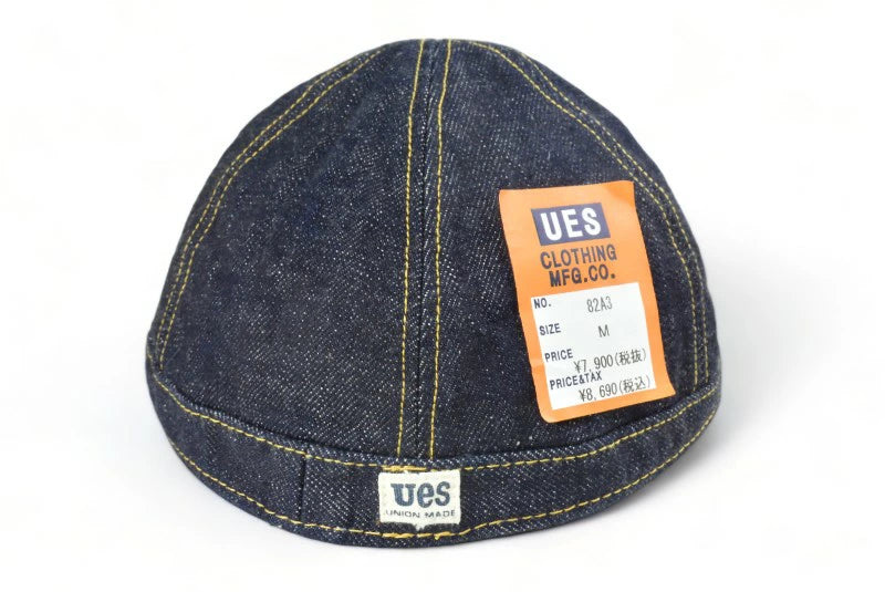 UES ウエス 82A3 メカニックキャップ 14.9oz デニムキャップ