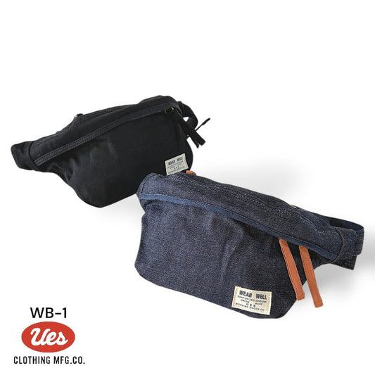 UES ウエス WB-1 ウエストバッグ デニム ベルトバッグ