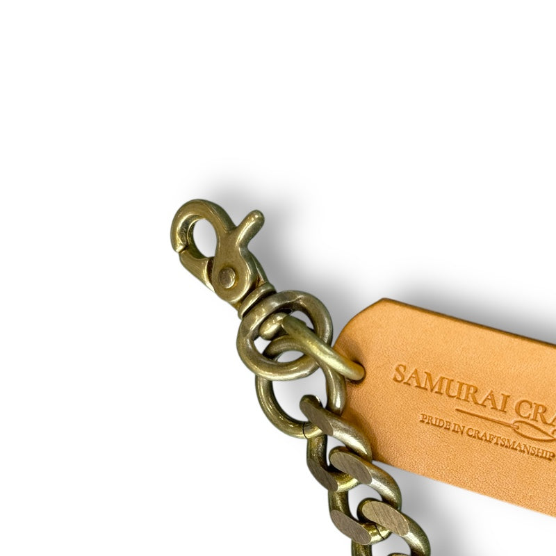 サムライクラフト 喜平ブラスチェーン 35ｃｍ