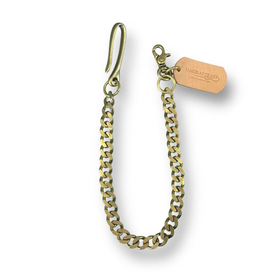 サムライクラフト 喜平ブラスチェーン 50ｃｍ