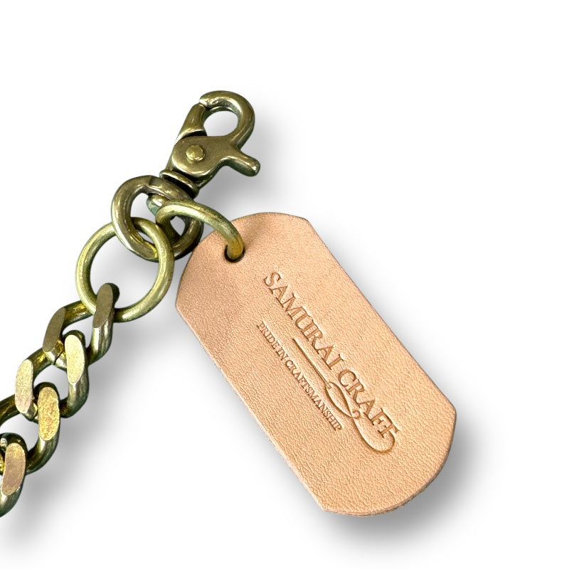 サムライクラフト 喜平ブラスチェーン 50ｃｍ