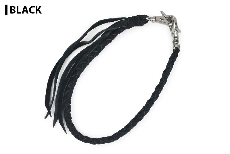 サムライクラフト ウォレットチェーン 4本編み エレファントレザー 象革