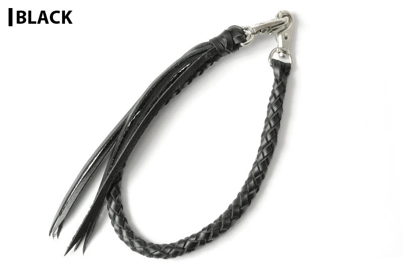 サムライクラフト ウォレットチェーン 6本編み サドルレザー オイルレザー