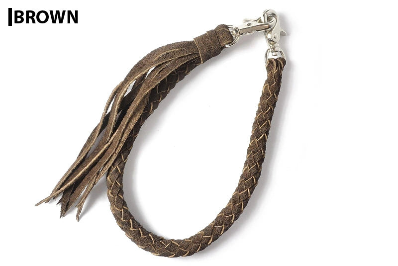 サムライクラフト 8本編み ウォレットチェーン エレファントレザー