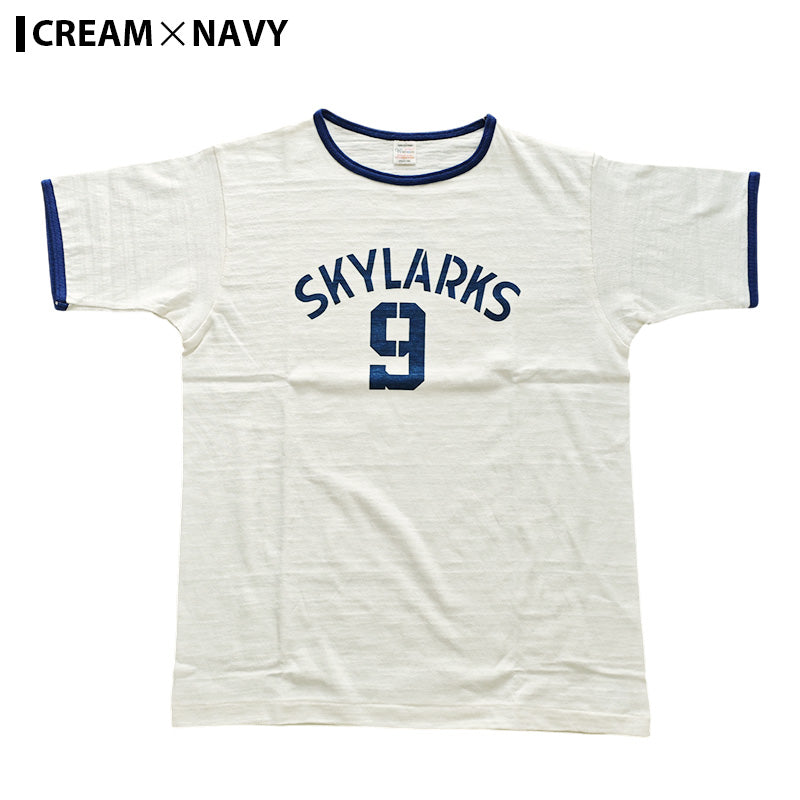 WAREHOUSE ウエアハウス Lot 4059 半袖リンガーT SKYLARKS 半袖 Tシャツ