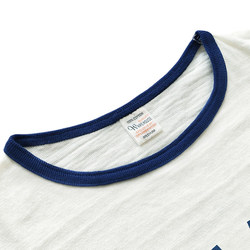 WAREHOUSE ウエアハウス Lot 4059 半袖リンガーT SKYLARKS 半袖 Tシャツ