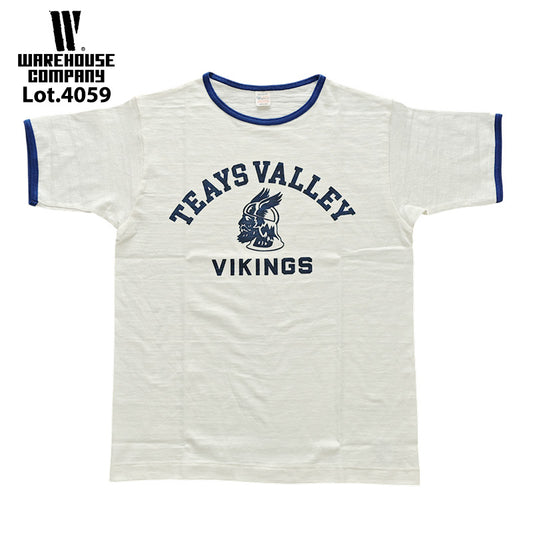 WAREHOUSE ウエアハウス Lot 4059 半袖リンガーT TEAYS VALLEY 半袖 Tシャツ