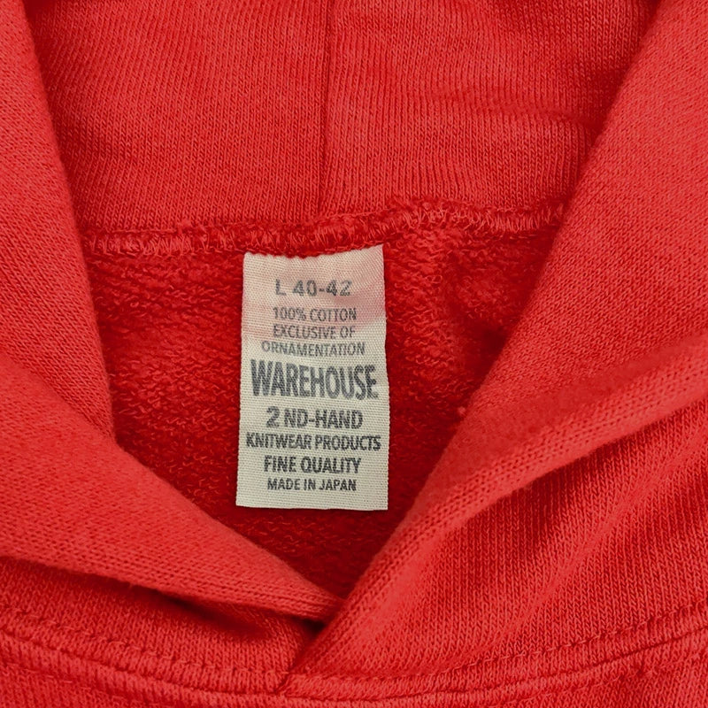 ウエアハウス Lot 462 VERNON フェードカラー セコハン ヴィンテージ   フード付き 裏起毛 日本製