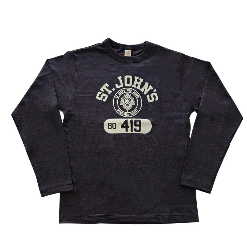 WAREHOUSE ウエアハウス Lot 5906 ST JAN'S 長袖 プリント Tシャツ