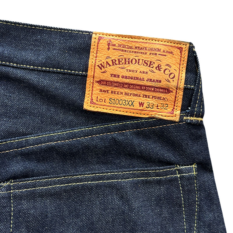 ウエアハウス 30周年記念 Lot.S1003XX 30th Limited Edition 大戦 ジーンズ