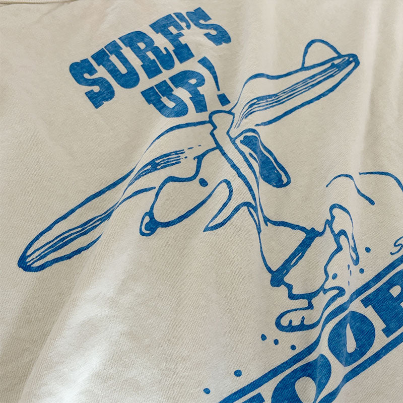 WAREHOUSE ウエアハウス PEANUTS YP126S-1 SURF'S UP 半袖 プリント Tシャツ