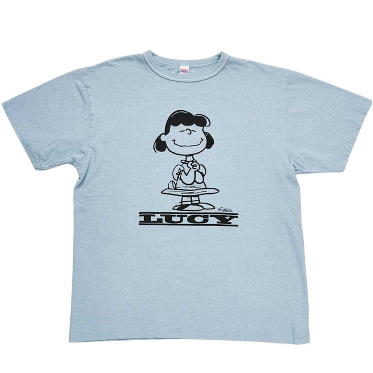 WAREHOUSE ウエアハウス PEANUTS YP126S-3 「LUCY」半袖 スヌーピー プリント Tシャツ