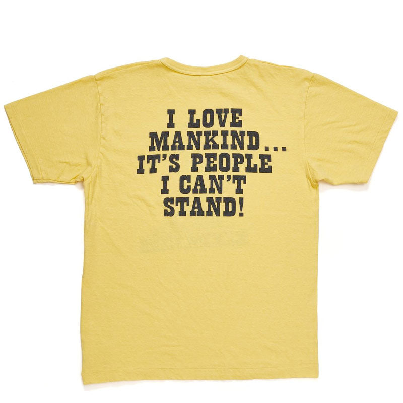 WAREHOUSE ウエアハウス PEANUTS YP126S-4 「LINUS 」半袖 スヌーピー プリント Tシャツ