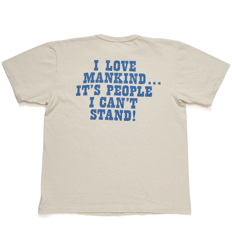 WAREHOUSE ウエアハウス PEANUTS YP126S-4 「LINUS 」半袖 スヌーピー プリント Tシャツ