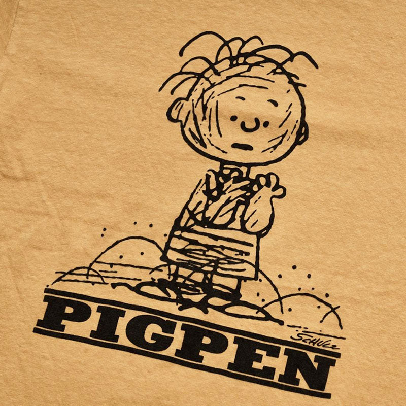 WAREHOUSE ウエアハウス PEANUTS YP126S-5「PIGPEN 」半袖 スヌーピー プリント Tシャツ