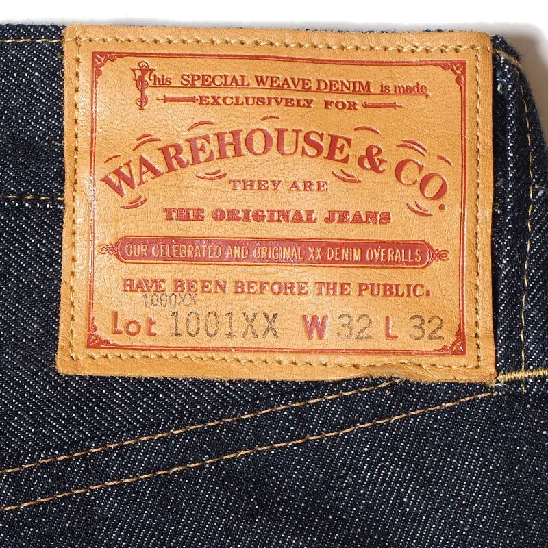 WAREHOUSE ウエアハウス Lot 1001XX 1947モデル デッドストックブルー デニムジーンズ