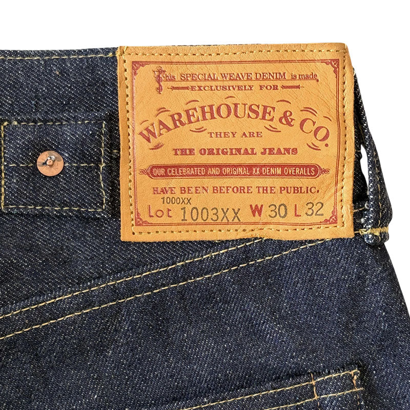 ウエアハウス Lot 1003XX 1941モデル デッドストックブルー 大戦モデル