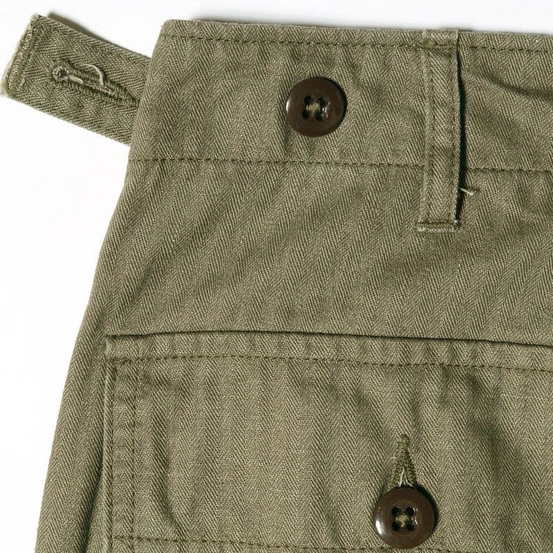 WAREHOUSE ウエアハウス Lot 1086 HBT MILITARY PANTS ヘリンボーン ミリタリーパンツ ノンウォッシュ