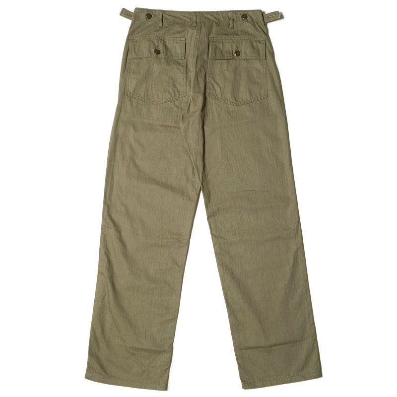 WAREHOUSE ウエアハウス Lot 1086 HBT MILITARY PANTS ヘリンボーン ミリタリーパンツ ノンウォッシュ
