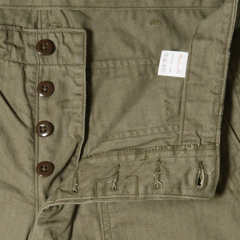 WAREHOUSE ウエアハウス Lot 1086 HBT MILITARY PANTS ヘリンボーン WAREHOUSE ウエアハウス Lot 1086 HBT MILITARY PANTS ヘリンボーン