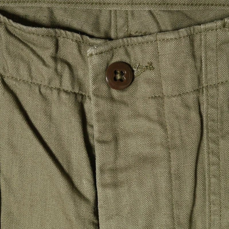 WAREHOUSE ウエアハウス Lot 1086 HBT MILITARY PANTS ヘリンボーン ミリタリーパンツ ノンウォッシュ