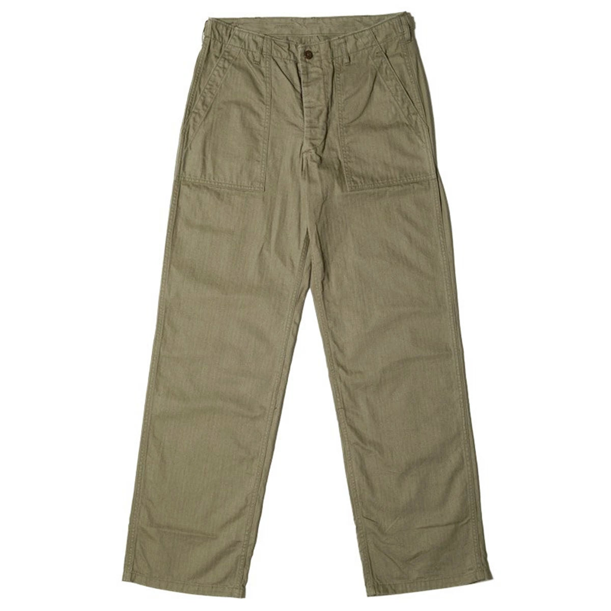 WAREHOUSE ウエアハウス Lot 1086 HBT MILITARY PANTS ヘリンボーン ミリタリーパンツ ノンウォッシュ