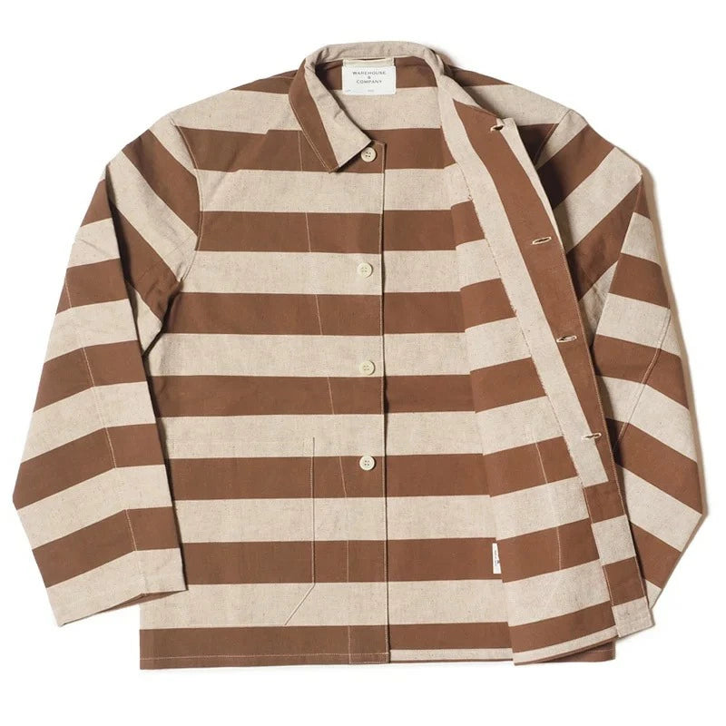 新品 ウエアハウス 2215 プリズナー ジャケット アップリケ M 38 WAREHOUSE Lot 2215 BROWN PRISONER JACKET アップリケ プリズナー