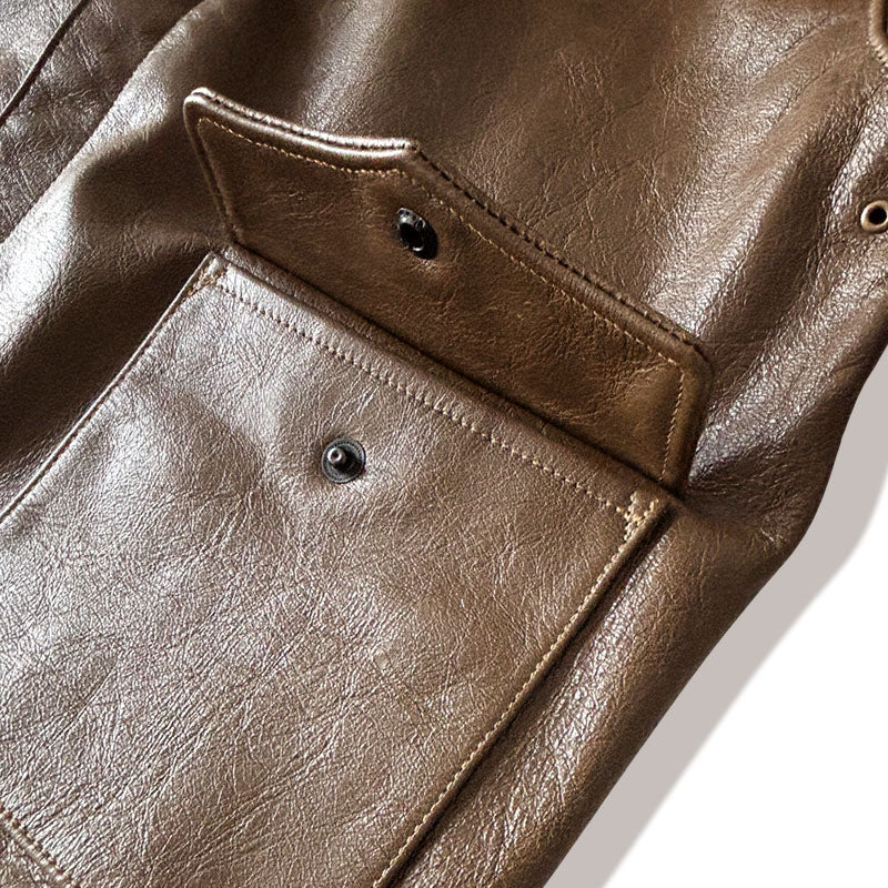 ウエアハウス Lot 2232 WERBER LEATHER COAT CO. TYPE A-2 JACKET ORDER NO.33-1729