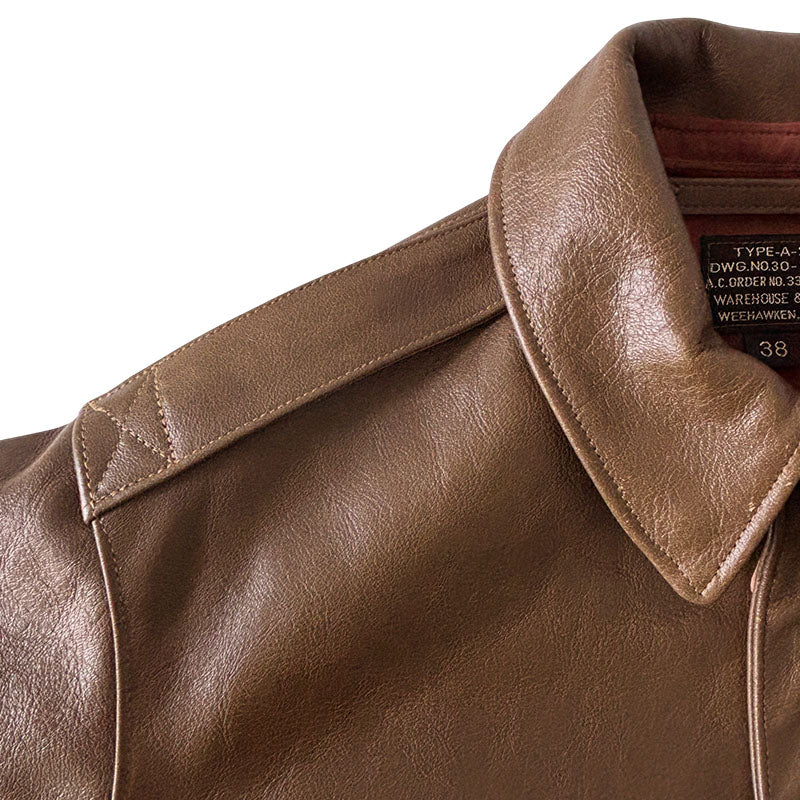 ウエアハウス Lot 2232 WERBER LEATHER COAT CO. TYPE A-2 JACKET ORDER NO.33-1729