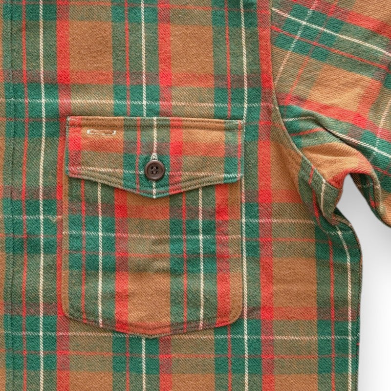 ウエアハウス Lot 3022 FLANNEL SHIRTS  フランネルシャツ G柄 ワンウォッュシュ