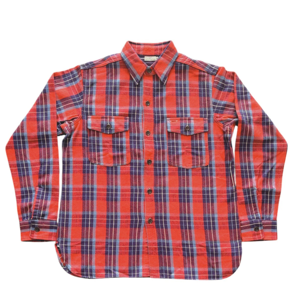 ウエアハウス Lot 3022 FLANNEL SHIRTS  フランネルシャツ G柄 ワンウォッュシュ